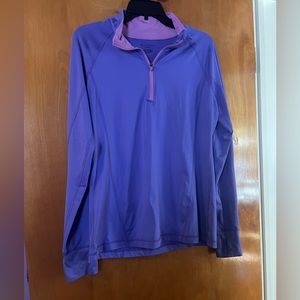 Purple with pink lining sport jacket